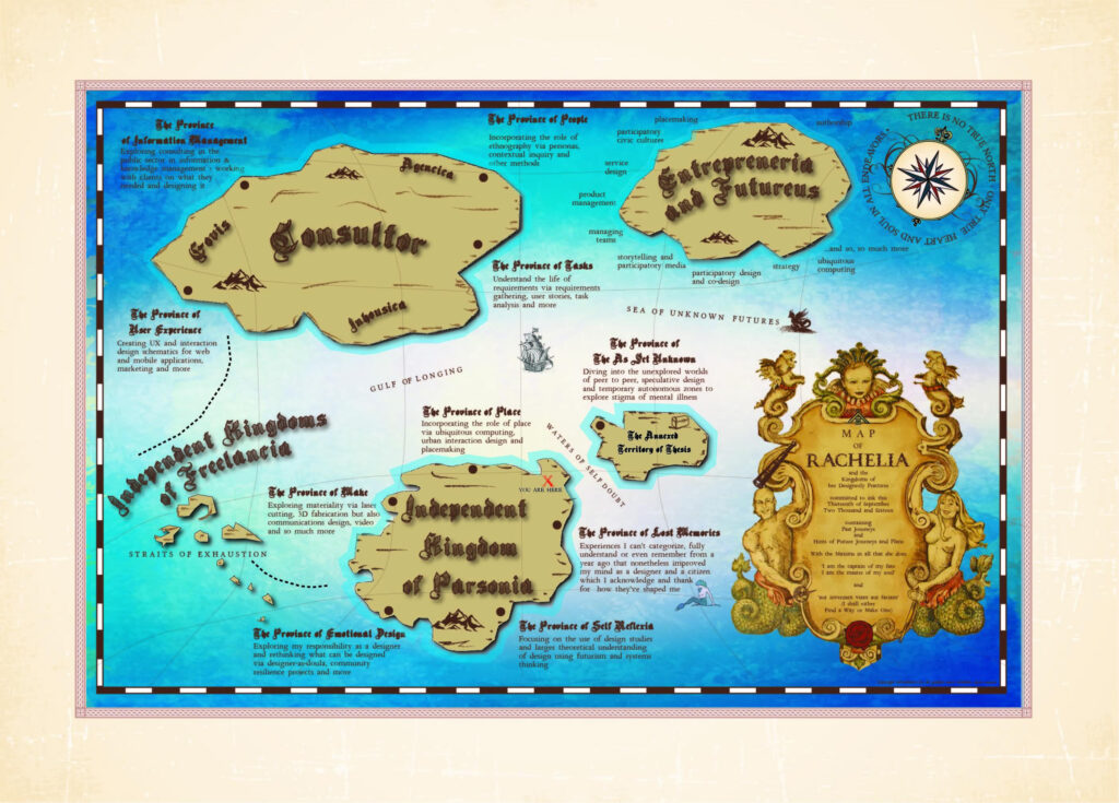 The map of work